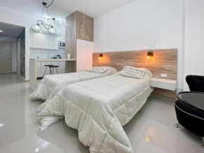 This studio is located in the historic and cultural neighborhood of San Telmo, k